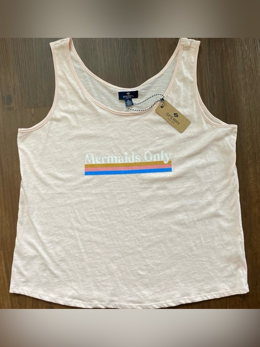 •NWT•Sperry ‘Mermaids Only’ Sleeveless Top 🧜🏼‍♀️
